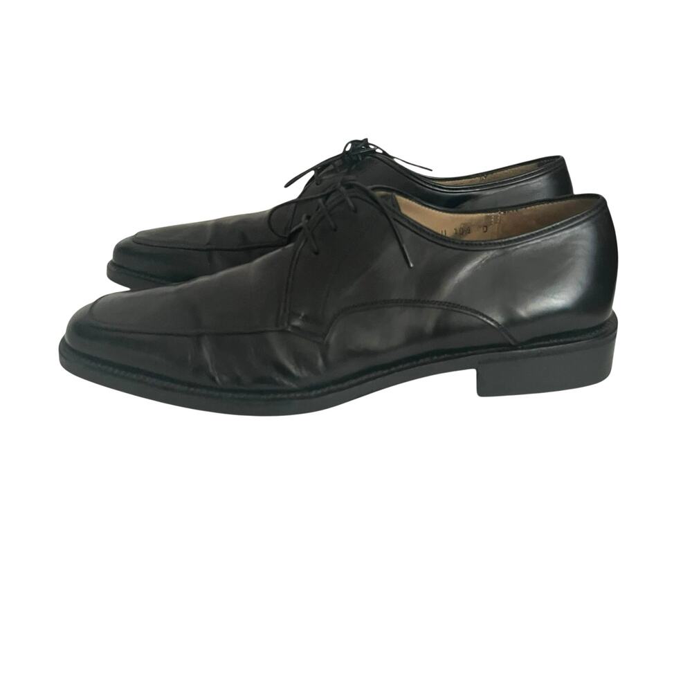 Salvatore Ferragamo Lavorazione Originale Black Oxford Dress Shoe Men Size 10.5 - Picture 16 of 16